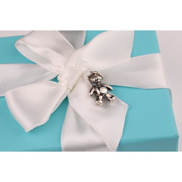 Tiffany & Co. Teddy Bear Charm Pendant in Sterling Silver - Picture 2 of 5